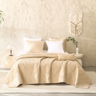 FN Prim ผ้าคลุมเตียง ปักลายไหม ผ้าคลุมเตียงกันฝุ่น รุ่น  Vasine (แวร์ซายน์) Embroidery Bed Cover & C
