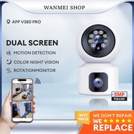 Wifi/4G Sim Card Dual Lens 5MP Wireless CCTV Camera
