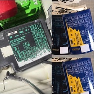 CFS658 Honda Civic EK9 TYPE R 2000 and similar EG EK4 EK9 S01 Ferio JDM Under Hood Fusebox Fuse Blac