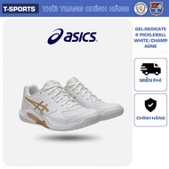 ASICS GEL-DEDICATE 9 PICKLEBALL Women White/Champagne 1042A317.100 | Genuine Pickleball Shoes