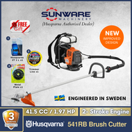 [FREE GIFT] HUSQVARNA 541RB Backpack Brush Cutter Mesin Rumput (With Free Gifts)