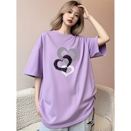M-2XL 2Y707 T hirt Women T shirt Blouse T shirt Women's T shirt Plus Size Clothing High st