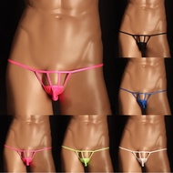 Mens Sexy Briefs Low Rise G-String hollow thong Underwear Underpants Thongs