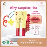Emina Airy Surprise Tint 3gr - Light Lip Tint Moisturizing Liptint Emina Lip Tint