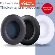 Replacement ear pads for Beats Studio 2 & Studio 3 wireless headphones, soft protein leather ear pad