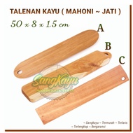 Mahogany teak wood cutting board 50x8x1.5 cm cutting board photo props 8
