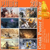 PUBG Poster Sticker | War War War War | War War War | Mobile Mobile Mobile | Game Game | Games Games