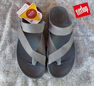 ฟรีค่าส่ง รองเท้าเพื่อสุขภาพ Fitflop Sling Weave Toe post สีเทาW940 นิ่มเบาสบาย