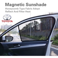 Magnetic Sunshade suitable for Toyota Cross Vios Dugong Unser Avanza Fortuner Yaris Hilux Revo Vigo Harrier Wish Innova