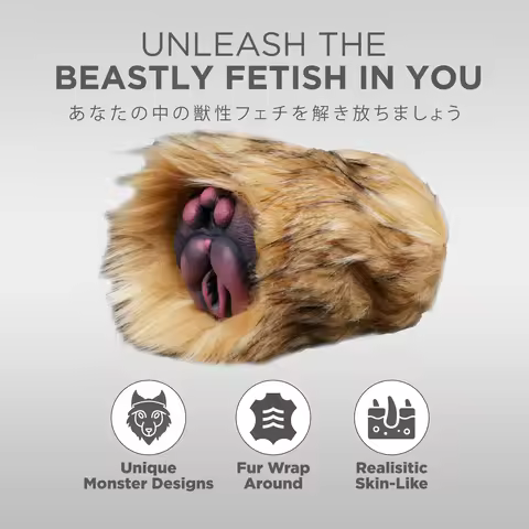 Ashball Furry Vixens Masturbator Skin-Like Onahole Masturbation Adult Toys For Men 18+ OH-MO-008