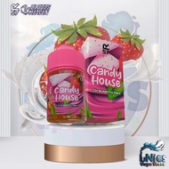 LIQUID CANDY HOUSE V2 Strawberry Mint Candy 60ml Permen Stroberi Murah