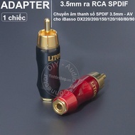 Jack 3.5 to lotus SPDIF for iBasso DX220 DX200 DX150 DX120 DX160 DX80 DX90 - 3.5mm to coaxial