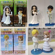 日版 One Piece 海賊王 WCF DWC 結婚 路飛 女帝 蛋糕島 Vol.2 山治 布琳 共4款 大海賊百景 POP 一番 和之國 景品 Wedding 婚紗 蛇姬