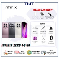 Ready Stock- Infinix Zero 40 5G (12GB+256GB) [ 1 YEAR INFINIX MALAYSIA WARRANTY ]