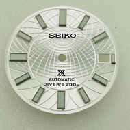 28.5MM Watch Dial with Green Luminous Watch Accessories for NH35/NH36/4R35/4R36 Movement