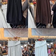 CK1009 Slanted Parachute Pants