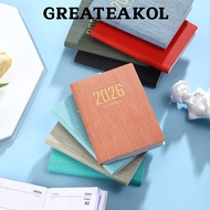 GREATESKOL Appointment Book, A7 with Calendar 2026 Agenda Book, Mini Pocket Notebooks Students