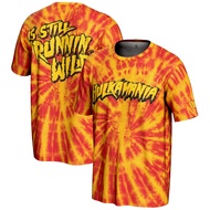 2025 Wwe Men's ProSphere Yellow Hulk Hogan Tie Dye T-Shirt