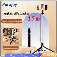 170 cm Tripod Bluetooth Selfie Stick Remote Multi-Function Tripod Led Light