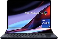 ASUS Zenbook Pro 14 Duo 14.5” 16:10 Touch Display, 120Hz Refresh Rate, ScreenPad Plus, Intel i9-13900H CPU, NVIDIA® Geforce RTX 4050, 32GB RAM, 1TB SSD, Windows 11 Home, Tech Black, UX8402VU-AS96T