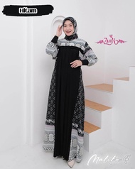 Malika 4 set hijab by Zahin  // gamis zahin free hijab // gamis zahin terbaru (COD)