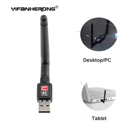 150Mbps USB 2.0 Wifi Router Wireless Adapter Network LAN Card with Antenna