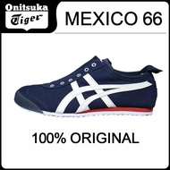 Onitsuka Tiger MEXICO 66 Low-top Breathable Casual Sports Shoes Bule White D3K0N-5099