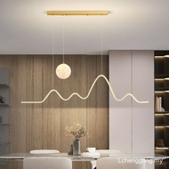 Dining Room Pendant Light, Simple Modern and Unique Creative Designer Bar Hanging Lamp, Dining Table