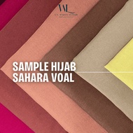 SAHARA VOAL HIJAB SAMPLE - PREMIUM HIJAB SAMPLE [READ PRODUCT DESCRIPTION!!]