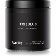 Toniiq Tribulus ultra concentrated 1300 mg 120 capsuleexp.12/2025 อาหารเสริม วิตามินออกกำลังกาย นักก