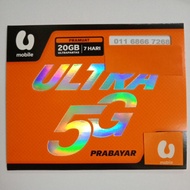 Umobile VIP number 011-68667268