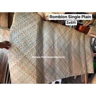 Romblon Single Banig Plain