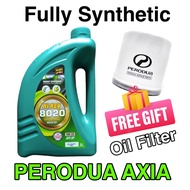 Perodua AXIA *ReadyStock*🇲🇾 100% Original HI-REV 8020 0W-20 3L API SP Fully Synthetic Engine Oil-10,