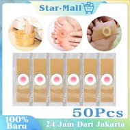 MATA 50Pcs Fish Eye Remover Fish Eye Wart Plaster Wart Remover Fish Eye Plaster Callus Remover Foot 