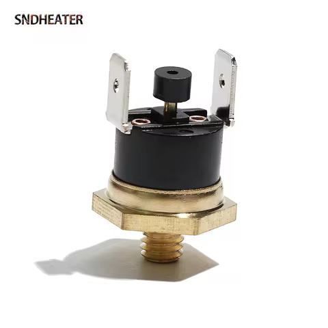 SNDHEATER KSD301 Temperature Control Element 10A M6 Thread Manual Reset Thermostat 50C 60C 80C 100C 