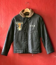 Pherrow's NAVY DEPARTMENT N-1 deck jacket 甲板外套海軍藍/