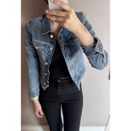 Preloved HNM H&M Women's Long Sleeve Jeans Outer Jacket