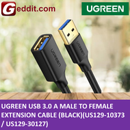 UGREEN USB 3.0 A MALE TO FEMALE EXTENSION CABLE (BLACK)(US129-10368 / US129-10373 / US129-30127)