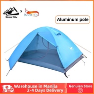 Desert&Fox Backpacking Tent 2 Person Aluminum Pole Lightweight Camping Tent Double Layer Portable