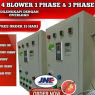 (HRJ) PANEL KANDANG AYAM CLOSEHOUSE 4BLOWER DAN 3BLOWER 1 PHASE DAN 3 PHASE (HARDJA)