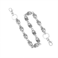 Rantai Celana Model Tengkorak Rantai Pinggang Hip Hop Aksesoris Fashion Kekinian