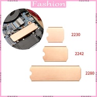 NAV Pure- Copper Radiator M2 NVME SSD Cooler Pad TN30 TN42 TN80 for SteamDeck M2 2230 2242 2280 SSD 
