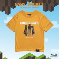 【HOT】 9.9 Oversize Kids Shirt Mine Swap Enderman Yellow Mustard Boys Kols Men's T-Shirt Unisex