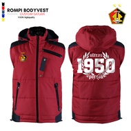 PERSIK JACKET VEST KEDIRI FOOTBALL COMMUNITY VEST SPORTWEAR FOOTBALL SUPPORTER PERSIK VEST