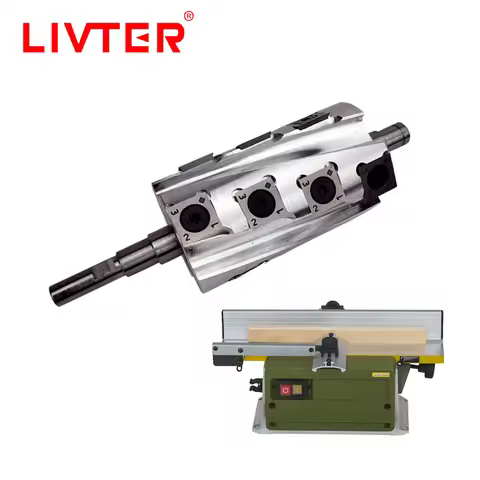 LIVTER Spiral CutterHead shaft for Proxxon AH80 planer
