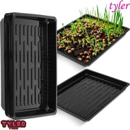TYLER 10Pcs Seed Propagation Tray, Plastic Reusable Plant Growing Trays, Sprout Hydroponic Systems No Holes 550x285x60mm Durable Nursery Potted Seedling Trays Indoor Gardening