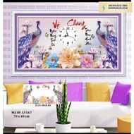 HPBD - 226.Diamond painting - Cross-stitch painting Couple's watch LV167 / VS062 / LV3167 / X8158 (F