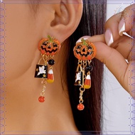 Unique Ghost Tassel Earrings Gothic Gothic Ghost Earrings Dramatic Comfortable for  Gothic Fashion P