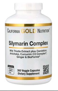 California Gold Nutrition 水飛薊素複合物膠囊