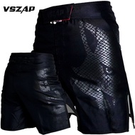 VSZAP Technical Performance Shorts Sports Training And Competition MMA Shorts Tiger Muay Thai Boxing